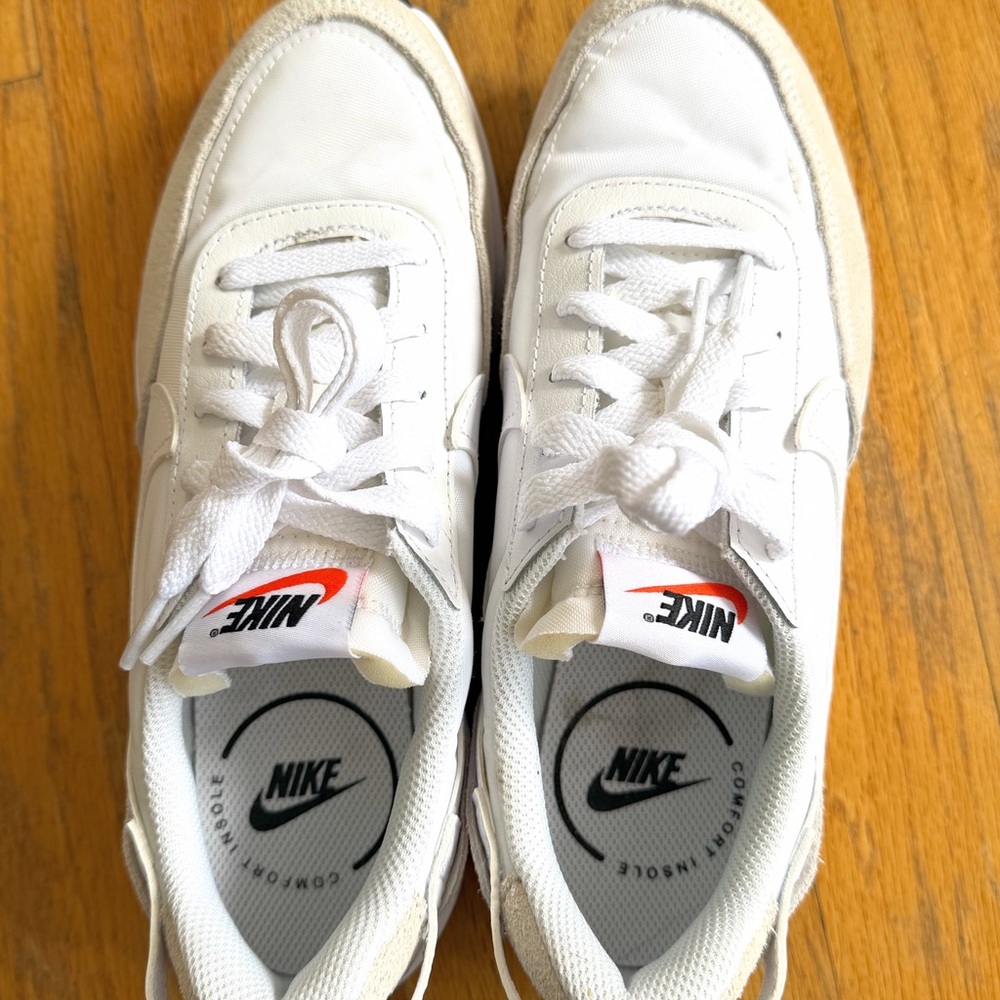 Nike White and Tan Athletic Shoes - Picture 5 of 5